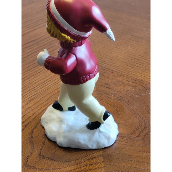 Campbell's Winter Fun Vintage 1997 Danbury Mint Campbell Kids Resin Figurine - Picture 5 of 10